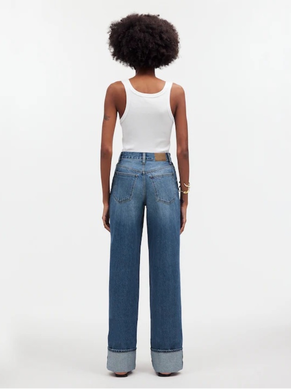 Madewell super wide leg jeans in fannin wash - Picture 12 of 12